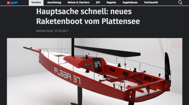 Yacht.de - Hauptsache schnell: neues Raketenboot vom Plattensee