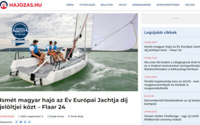 Ismét magyar hajó az Év Európai Jachtja díj jelöltjei közt – Flaar 24
