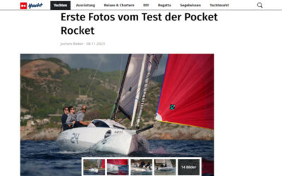 Yacht.de – FLAAR 24 – Erste Fotos vom Test der Pocket Rocket